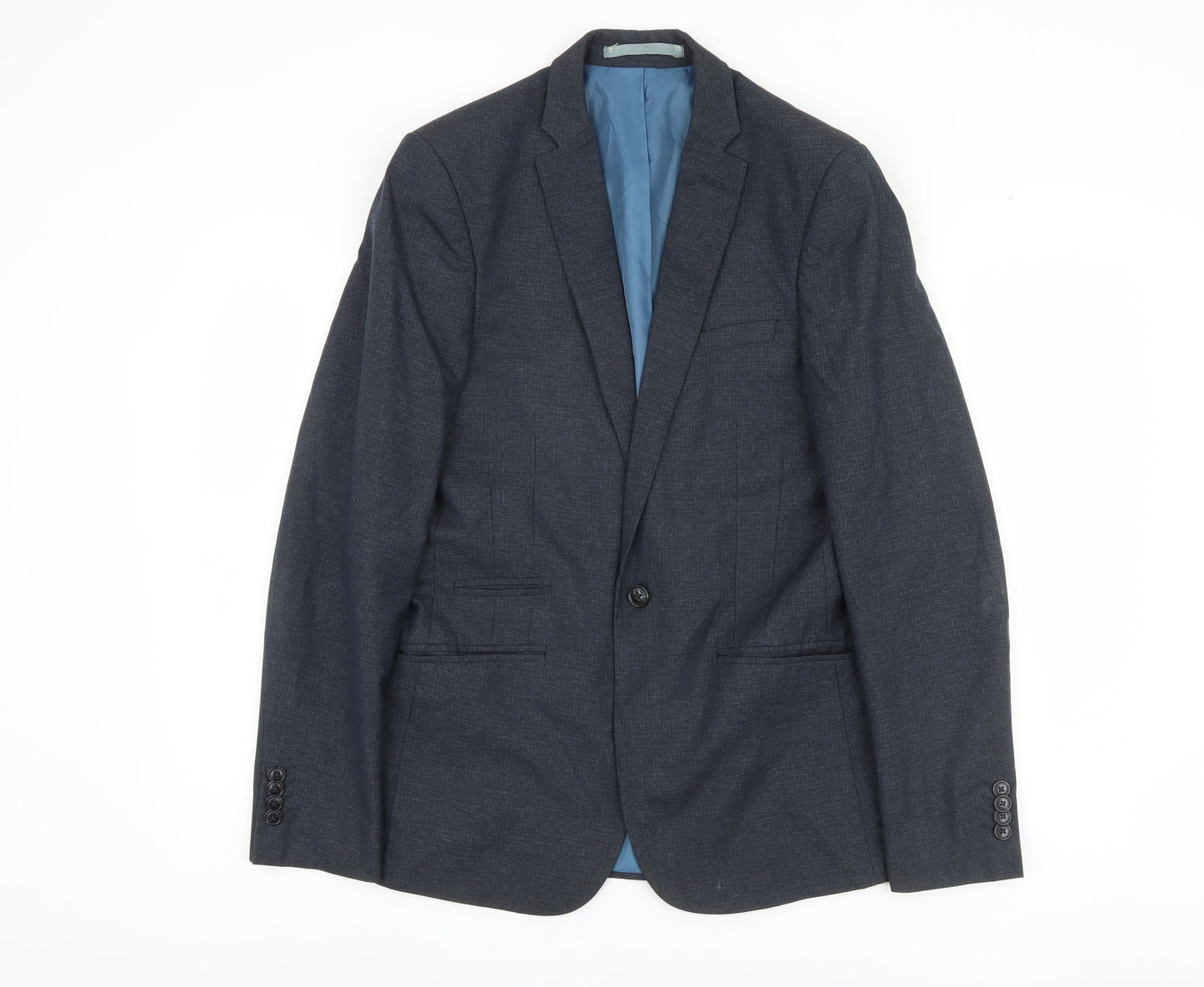 Marks and Spencer Men's Blue Blazer 36 Regular Fit