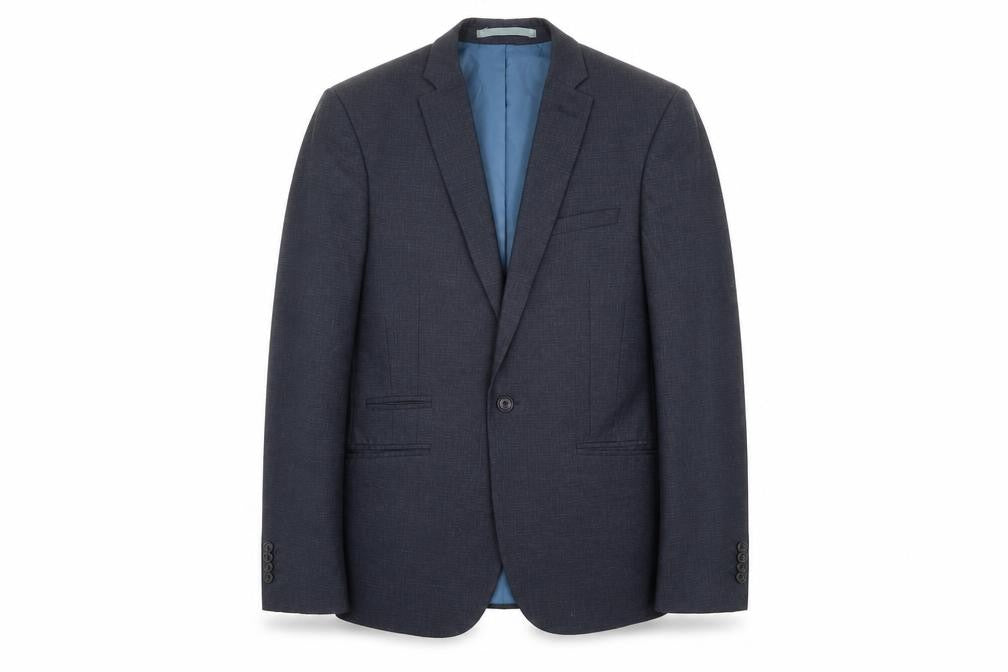 Marks & Spencer Men's Blue Blazer 36 Regular Fit