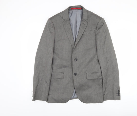 Marks and Spencer Men's Grey Blazer, 36R Business Style