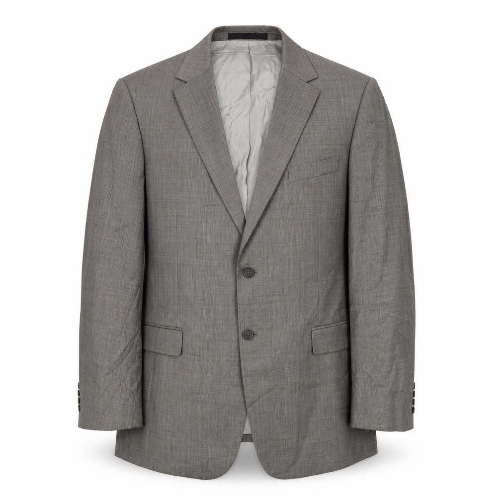 Marks & Spencer Men's Grey Wool Blazer, 42L