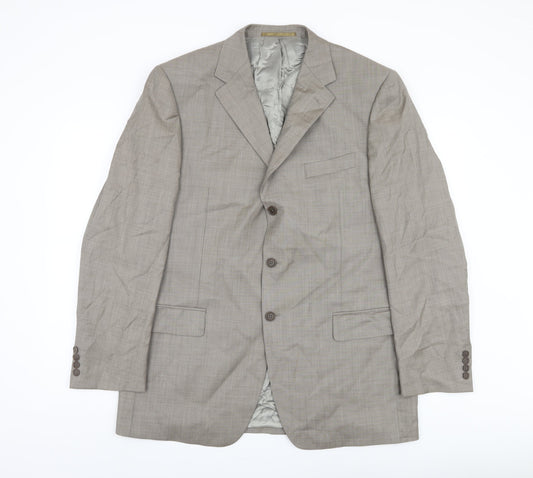 Marks and Spencer Men's Beige Blazer 42L