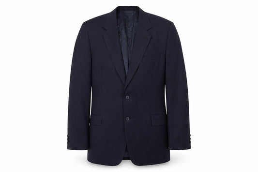 Marks & Spencer Men's Blue Wool Blazer Jacket