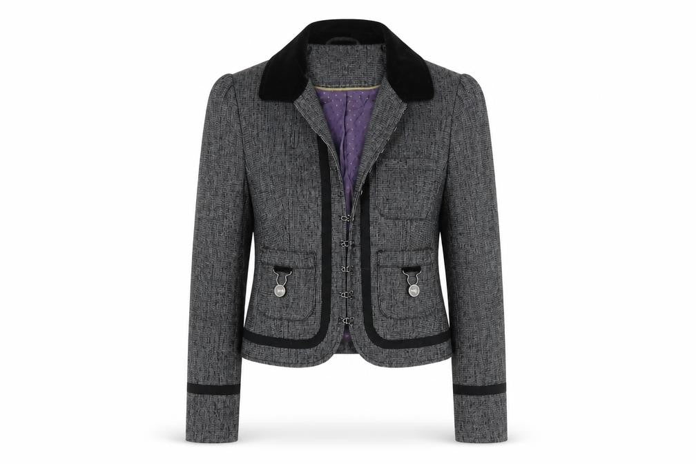 Next Women's Grey Military Jacket Size 12
