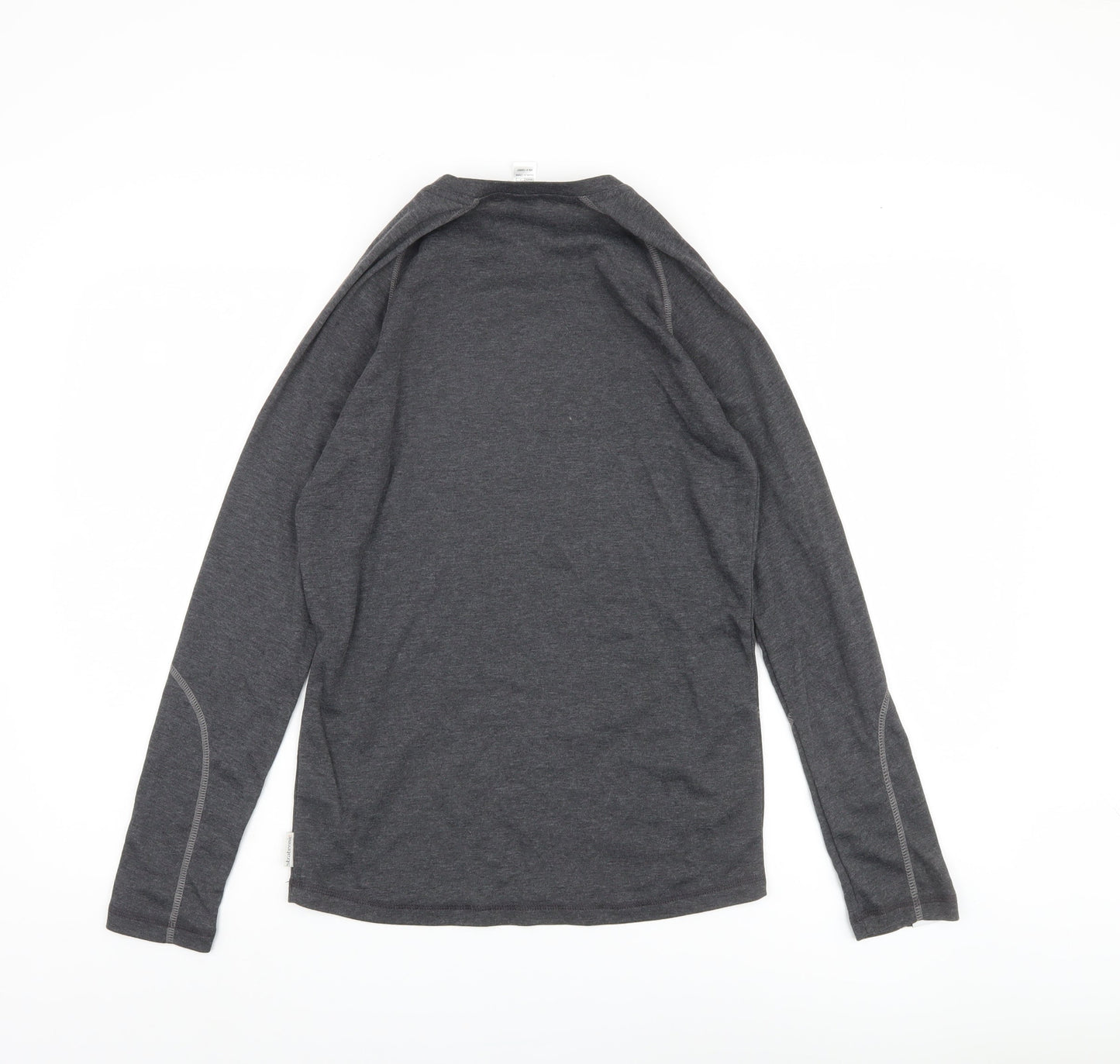 Oxylane Men's Grey Long Sleeve Top - Size S, Activewear