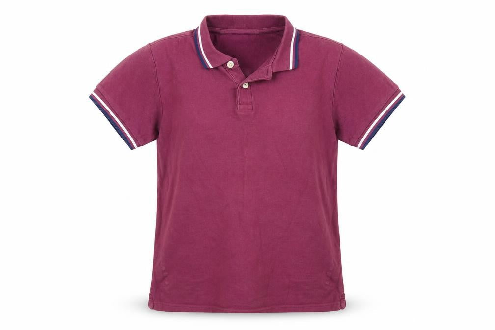 Charles Wilson Unisex Purple Polo Shirt Size S
