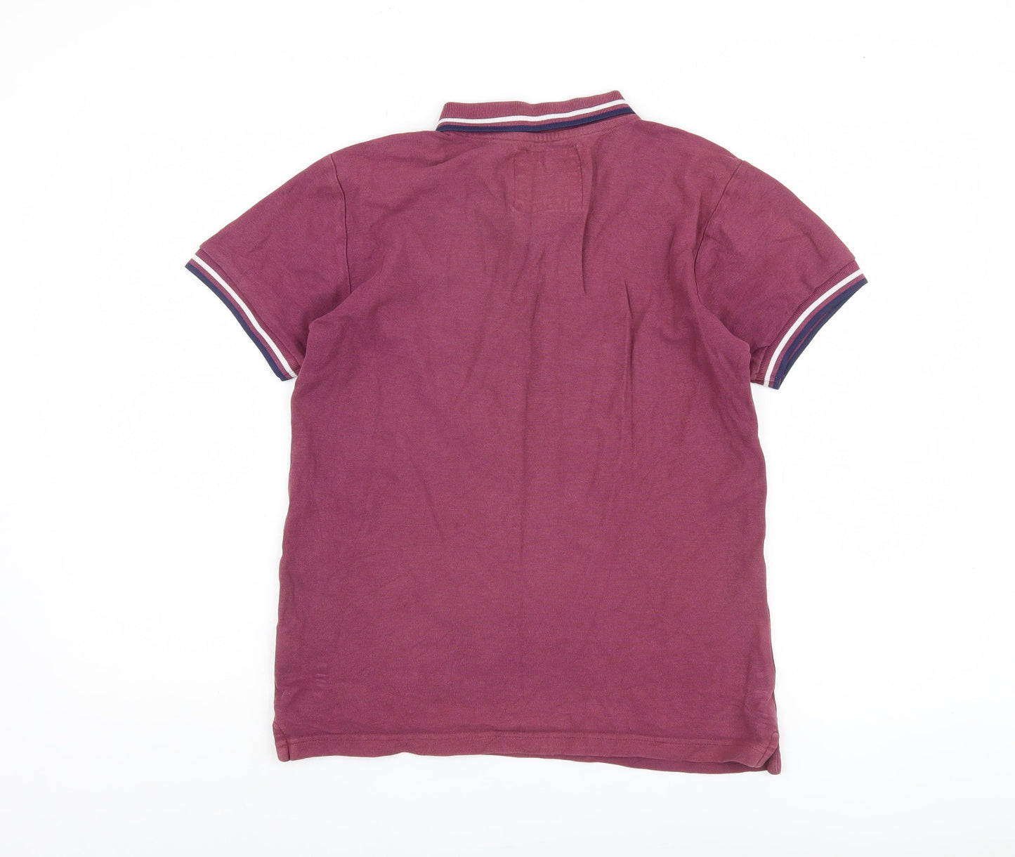 Charles Wilson Unisex Purple Polo Shirt Size S