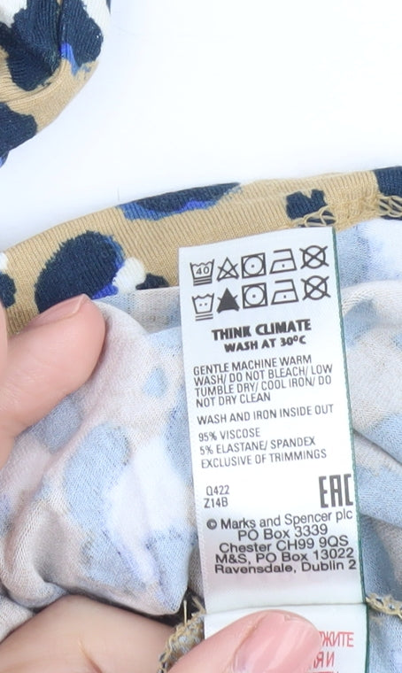 Marks and Spencer Women's Multicoloured Animal Print Dress