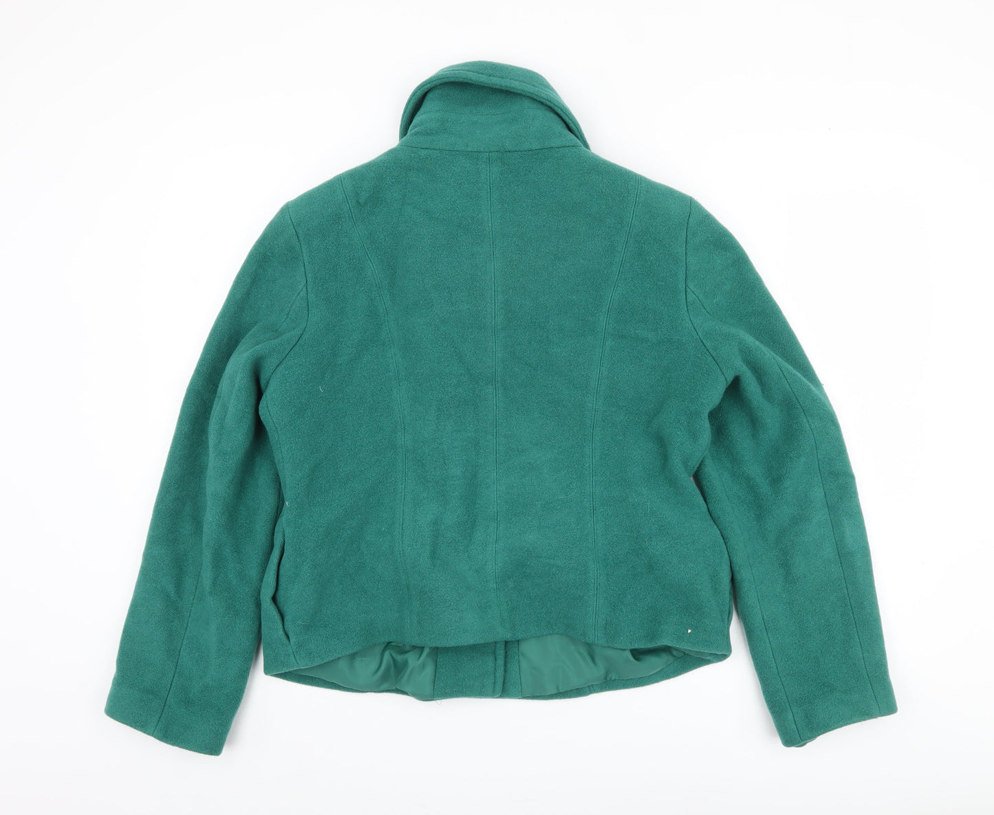 Marks and Spencer Women's Green Wool Blend Jacket