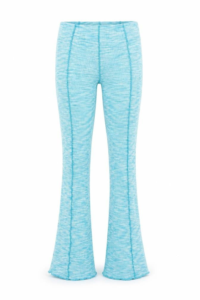 Bershka Women's Blue XS Flared Trousers