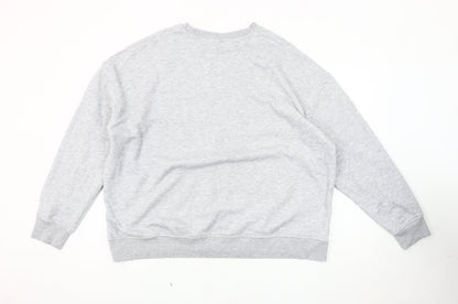 Preloved Disney Unisex Grey XL Pullover Sweatshirt - Back