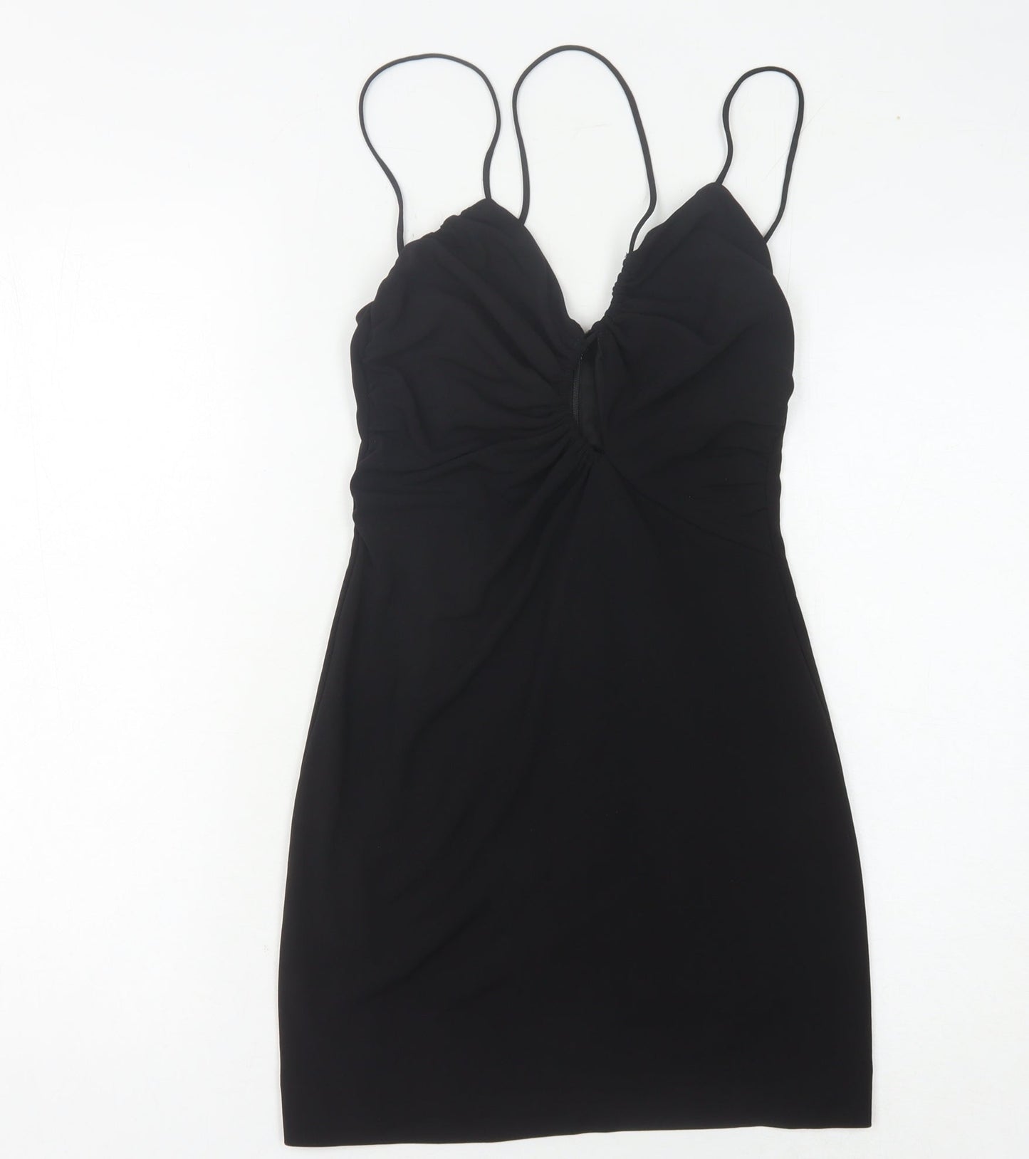 Zara Women's XS Black Bodycon Dress for Party