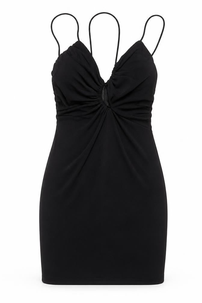 Zara Women's XS Black Bodycon Dress for Party