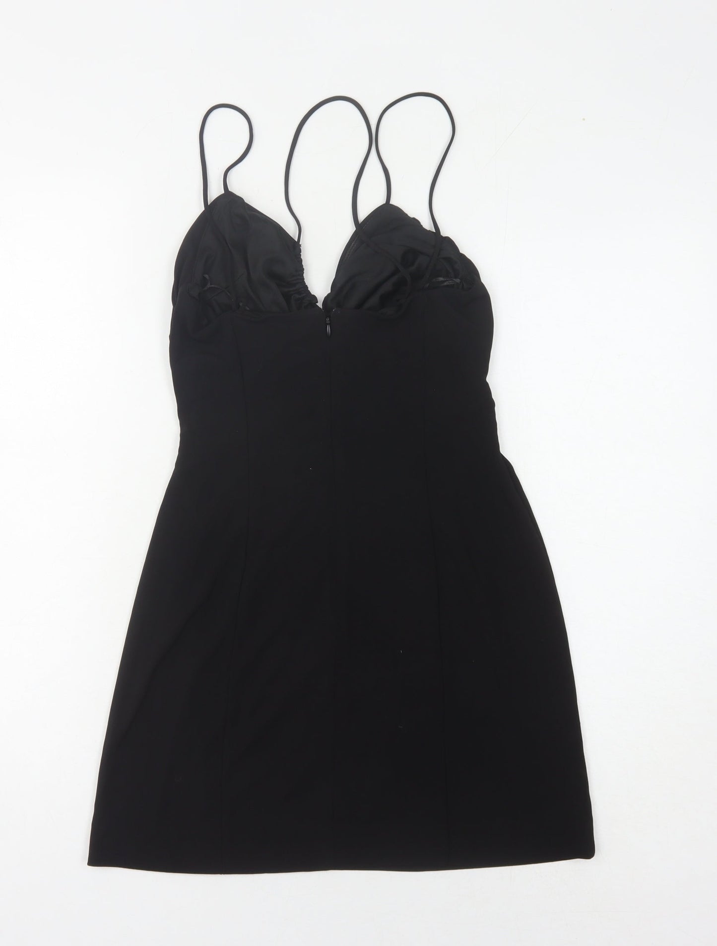 Zara Women's XS Black Bodycon Dress for Party