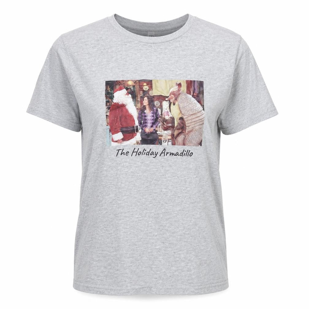 Friends Unisex Grey Graphic T-Shirt, Size S