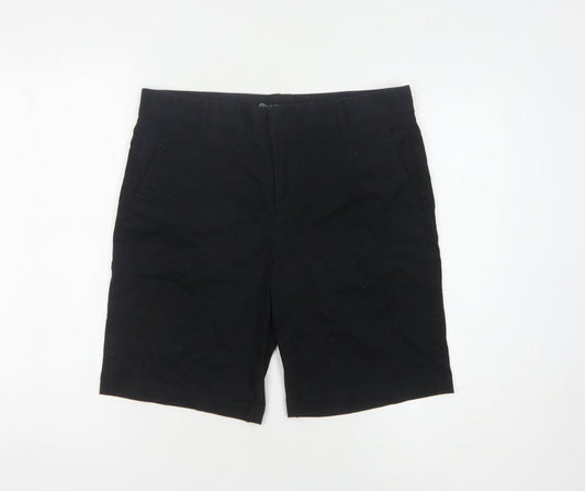 Stylus Women's Black Chino Shorts, Size 4 - Casual Comfort
