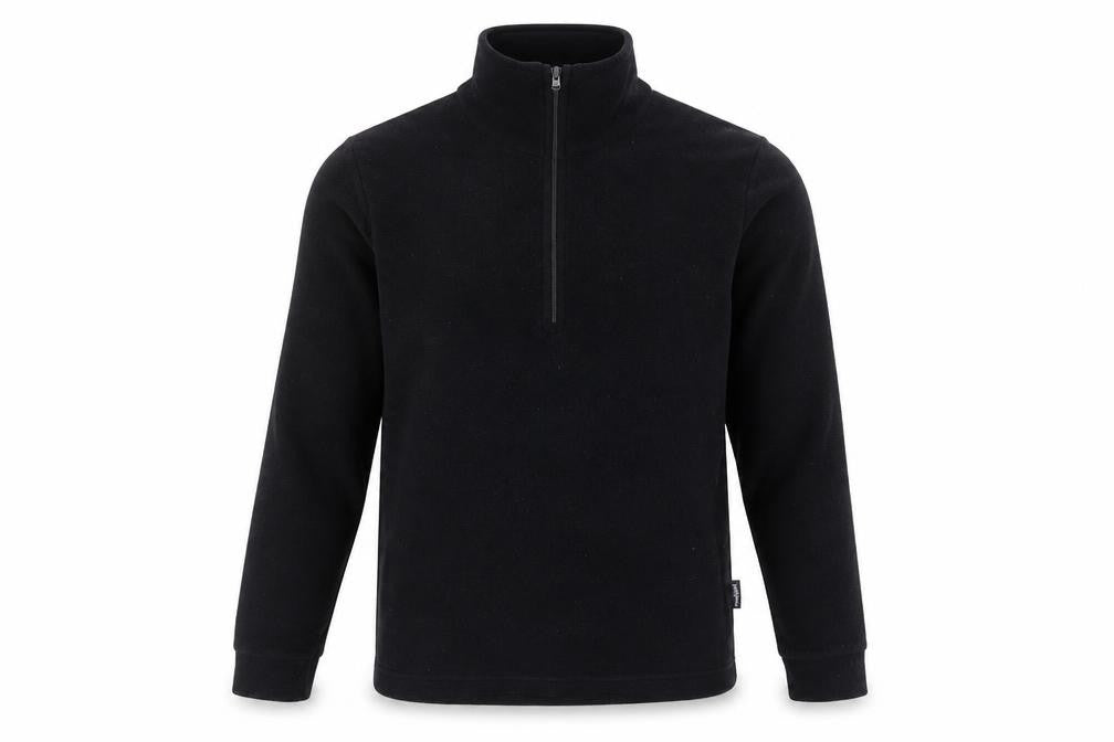 Nevisport Men's Black S Fleece Pullover Hoodie