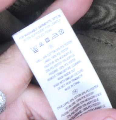 South Women's Brown Parka - Size 12, Hooded Casual