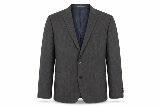 Taylor & Wright Men's Grey Striped Blazer 46R