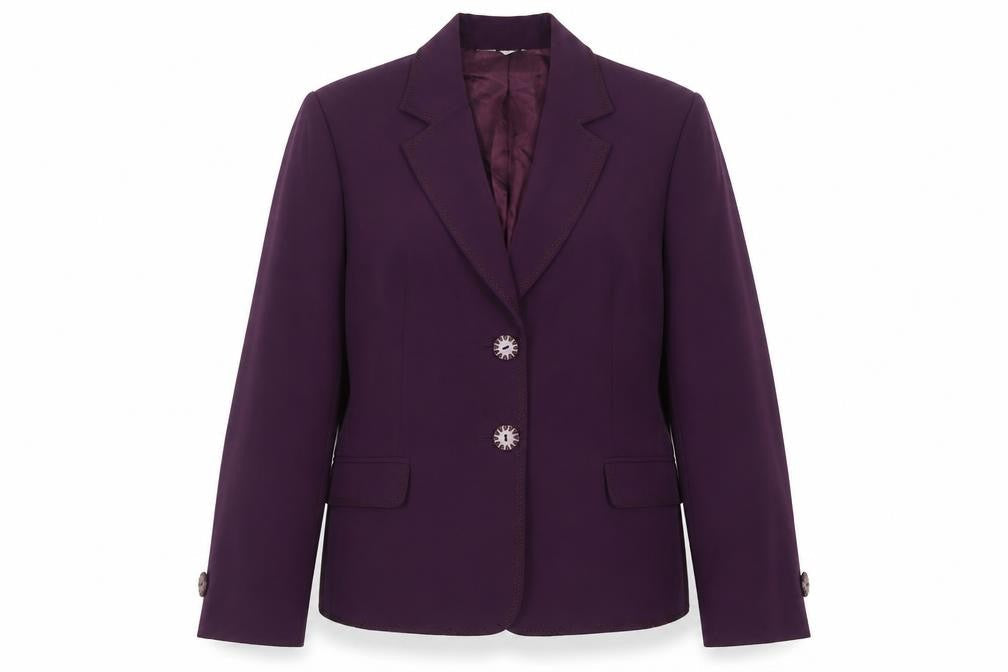 Whimsy Women's Purple Blazer Size 16