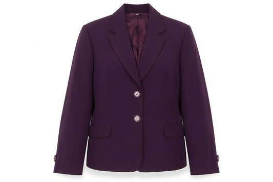 Whimsy Women's Purple Blazer Size 16