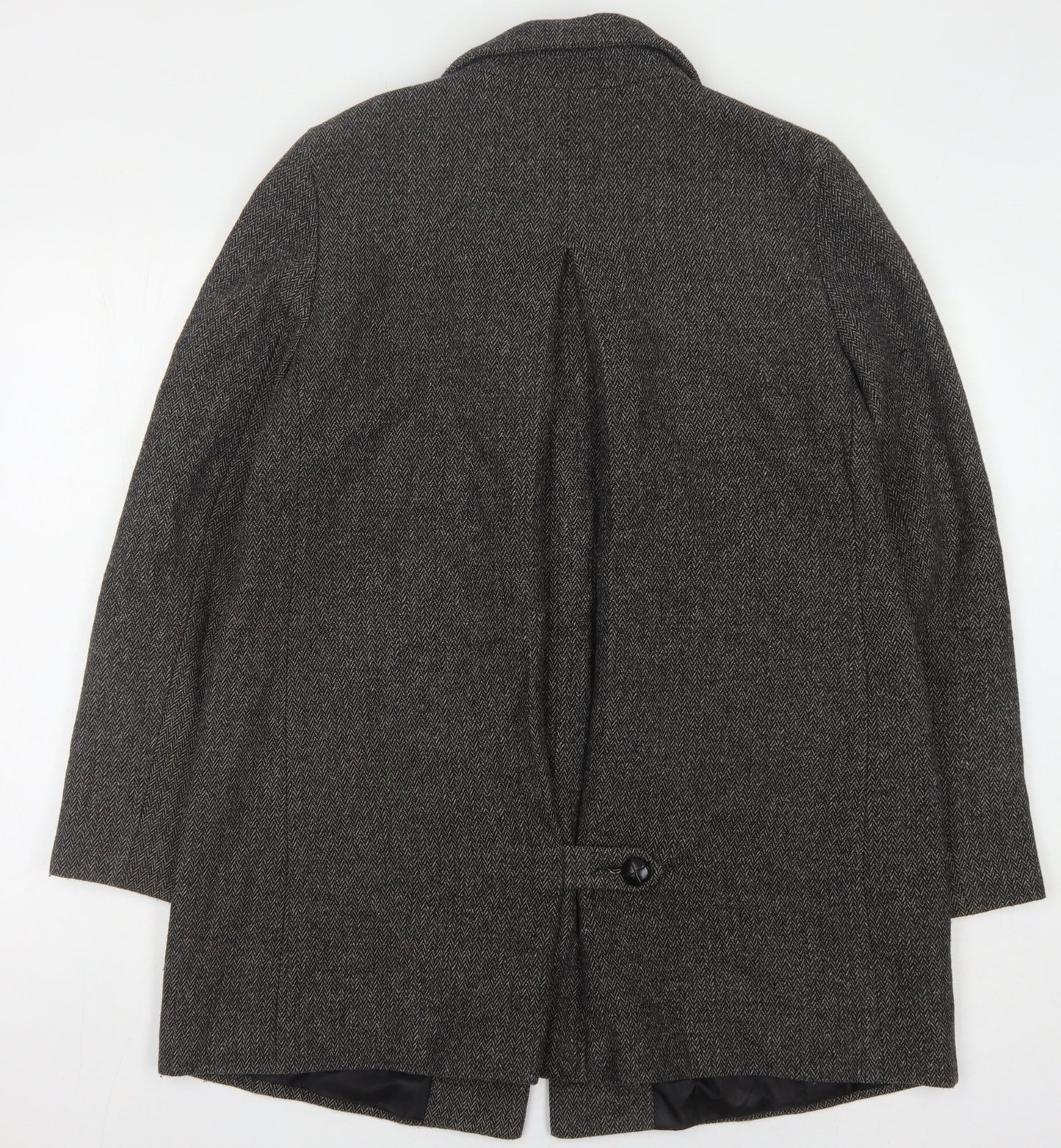 Red Herring Women's Grey Wool Tweed Suit Jacket 14