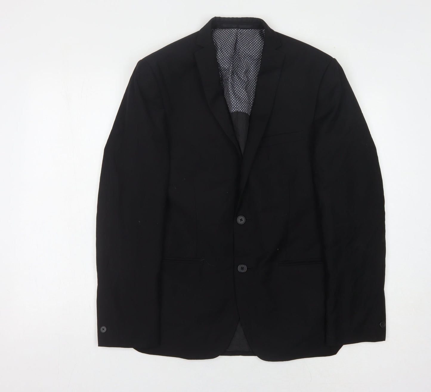 Red Herring Men's Black Blazer 38R Regular Fit