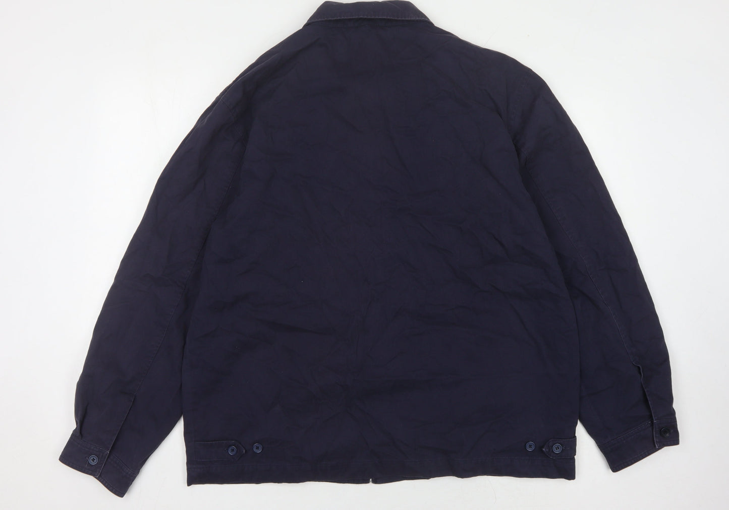Brooker Men’s Blue Cotton Jacket - Size L
