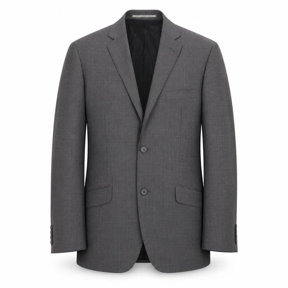 Lambretta Men's Grey Blazer, Size 36S, Wool Blend