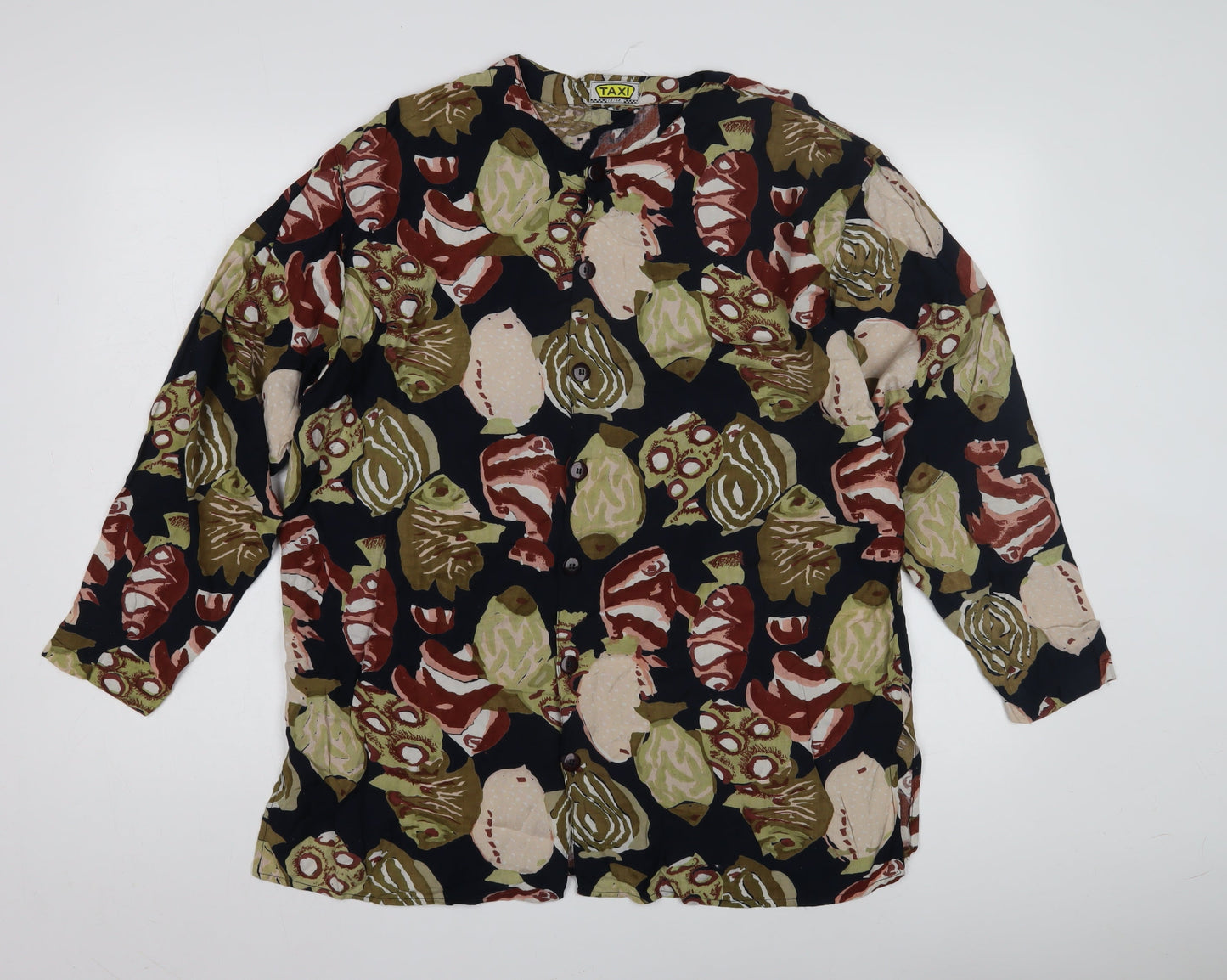Taxi Women's Multicoloured Floral Blouse Size 10