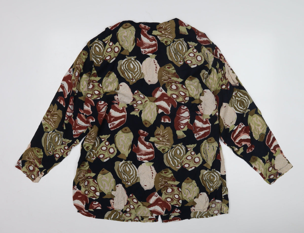 Taxi Women's Multicoloured Floral Blouse Size 10