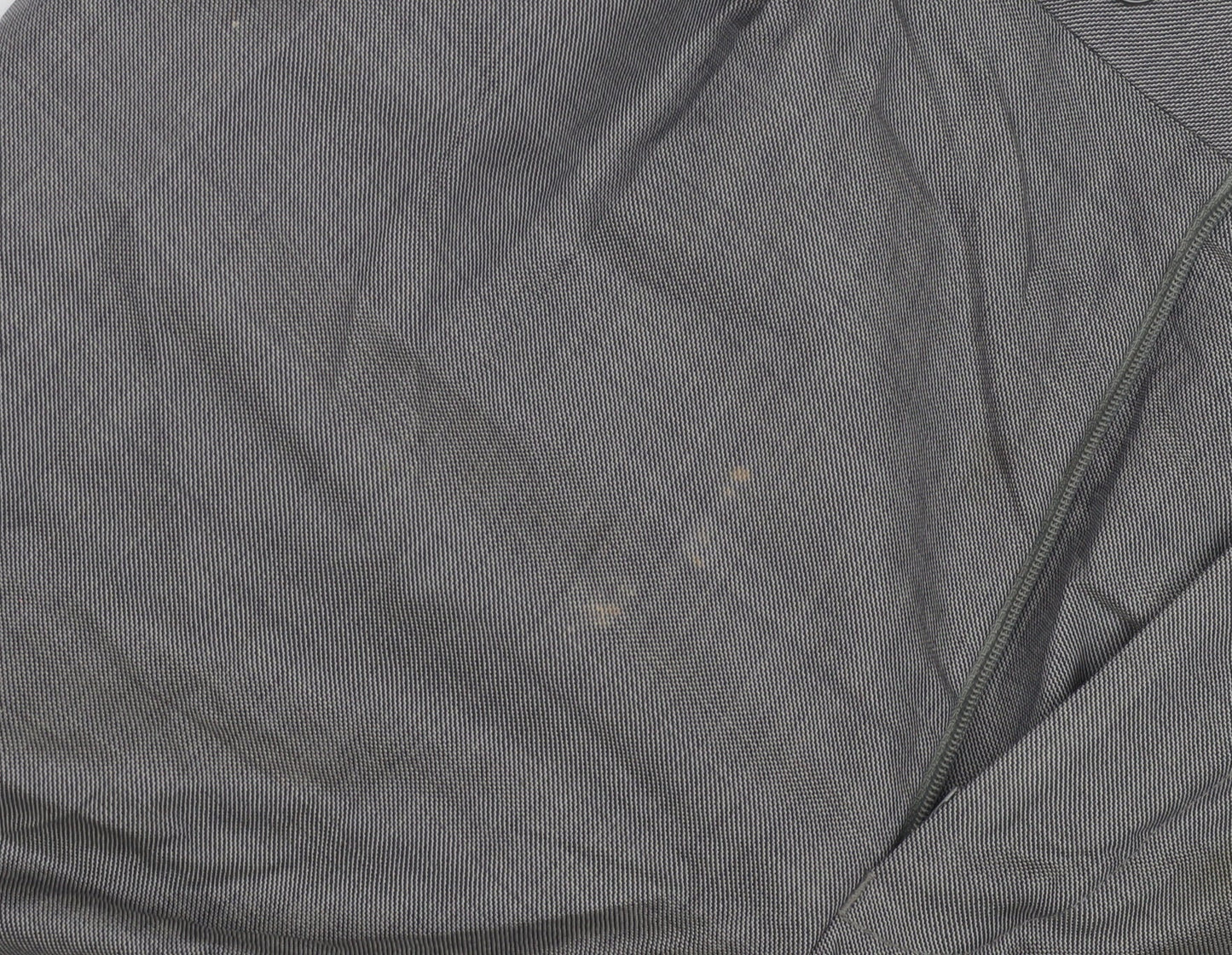Marks & Spencer Women's Grey Straight-Leg Business Trousers