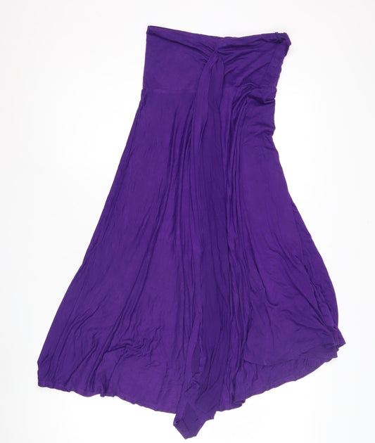 The Collection Debenhams Purple Strapless Dress Women Size 12