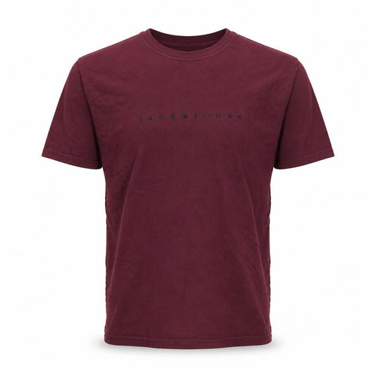 Jack & Jones Men’s Red Small Logo T-Shirt