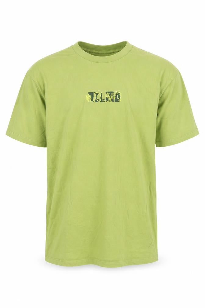 Reclaimed Vintage Men's Green T-Shirt S - Short Sleeve Cotton