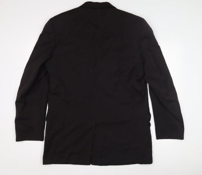 Next Men's Brown Single-Breasted Suit Jacket 42L