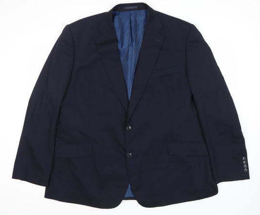 Marks and Spencer Men's Blue Blazer M Classic Fit