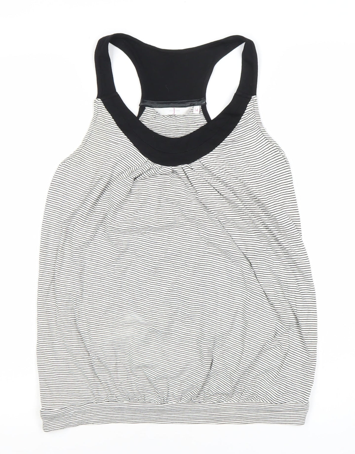 J by Jasper Conran Women's Black White Tank Size 14