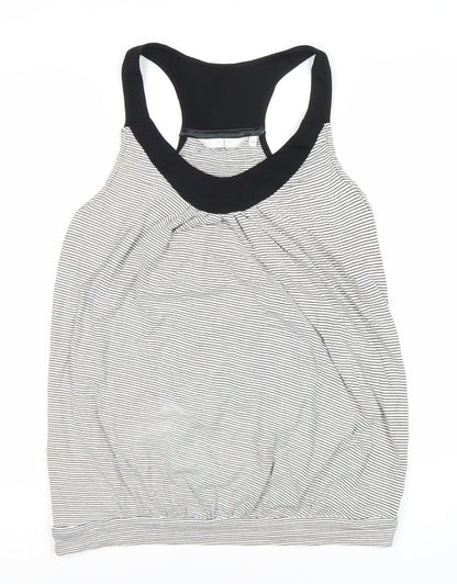 Additional front view of J by Jasper Conran Women's Black White Tank, size 14