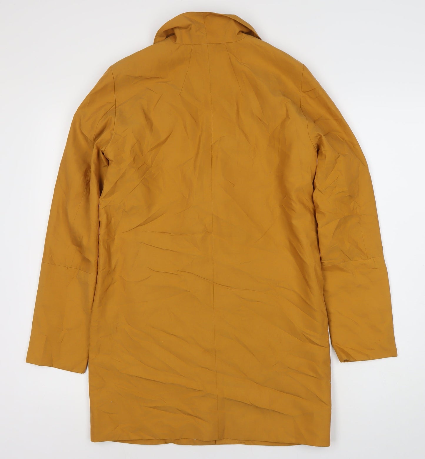 Monki Women's Gold XS Mid-Length Coat