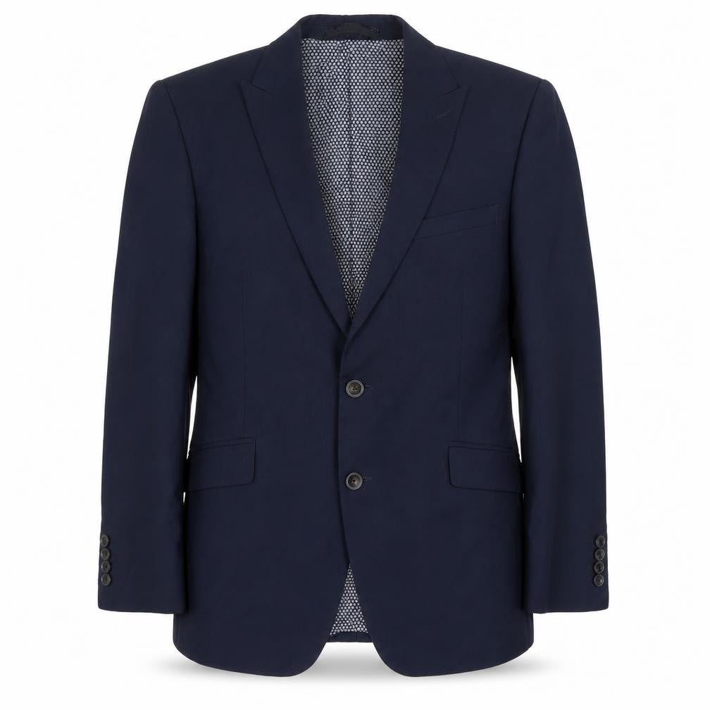 Marks & Spencer Men's Blue Blazer, Size L, Short Length