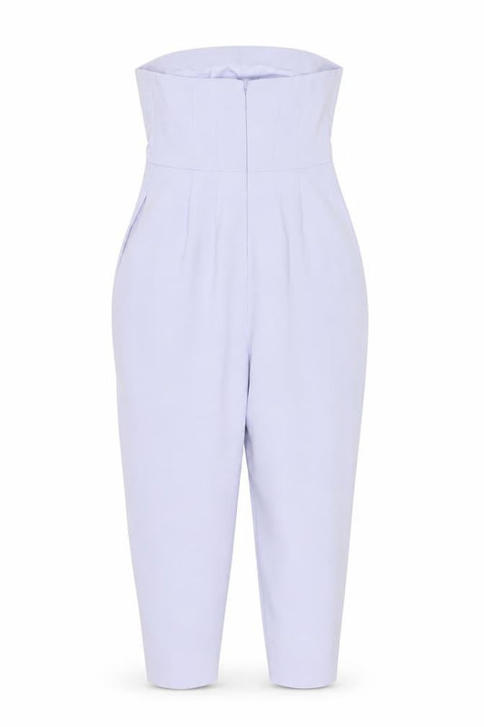 Whistles Women’s Blue Jumpsuit, Size 10, Elegant Formal Wear