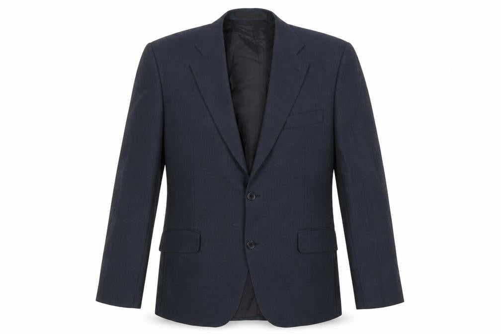 Marks & Spencer Men's Blue Suit Jacket, 42 Short, Business Attire