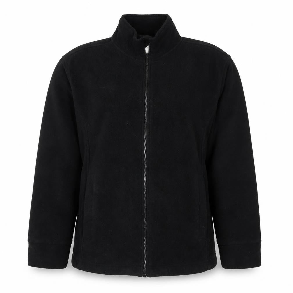 ØRN Men's Black Fleece Jacket, Size S, Casual