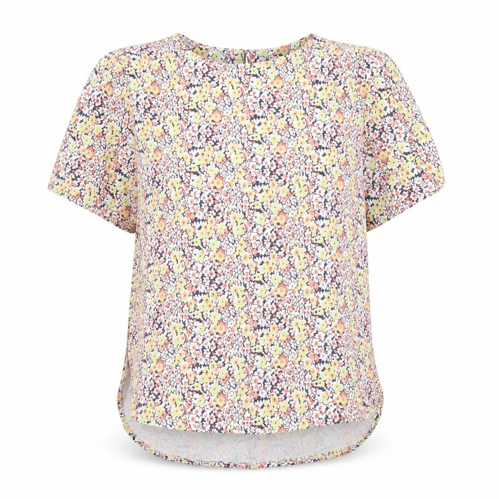 Warehouse Women's Multicoloured Floral Blouse Size 12