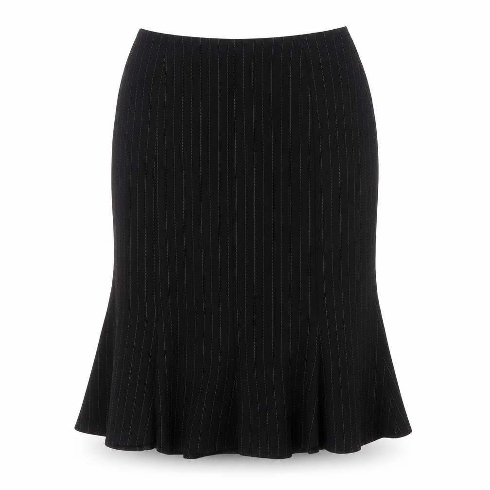 Marks & Spencer Women's Black Trumpet Skirt - Size 10
