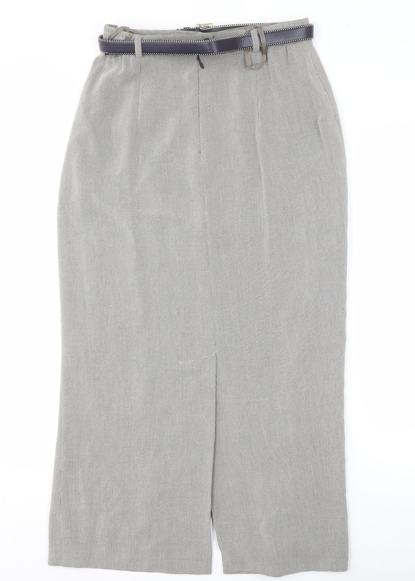 Marcona Women's Grey Herringbone Pencil Skirt Size 12