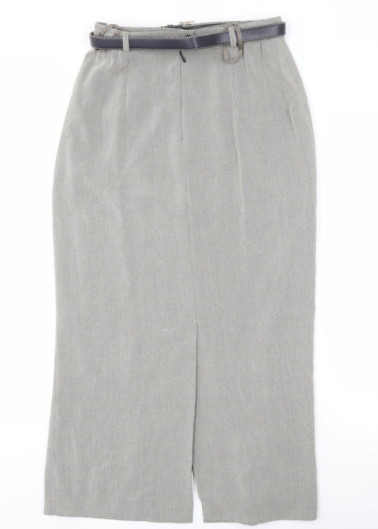 Marcona Women's Grey Herringbone Pencil Skirt Size 12