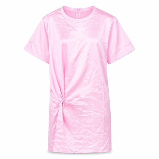 Zara Women's Pink Short Sleeve Dress - Size S