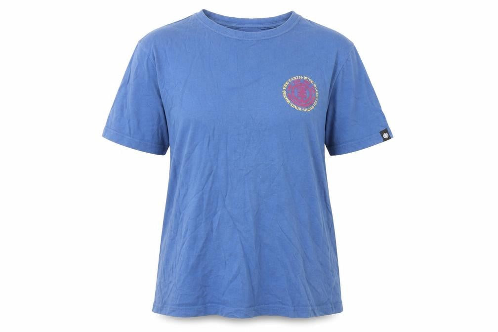 Element Unisex Blue T-Shirt Size 12 Crew Neck Casual