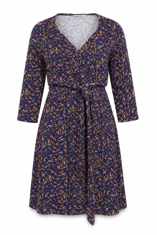 JoJo Maman Bébé Women's Multicoloured M Wrap Dress